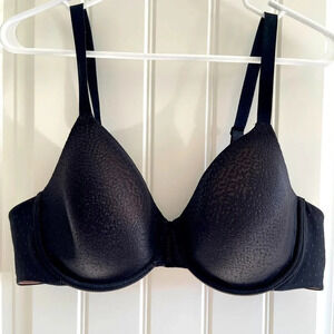 38C Wacoal Black Back Appeal T-Shirt Bra STYLE 853303